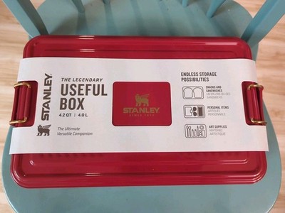 AUTHENTIC Stanley Legendary Useful Box 4.2 Qt/4.0 L Mulberry (Red) NWT