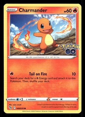 Charmander 008/078 Pokemon GO LP