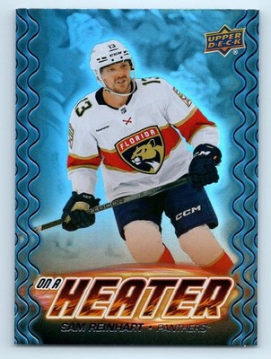 2024-25 Upper Deck Series 2 OH-13 SAM REINHART On a Heater