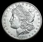 US 1883 S Morgan Silver Dollar Choice AU - BU Better Date $1.00 Coin