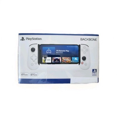 PlayStation Backbone Ergonomic Mobile Gaming Controller White for iPhone