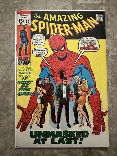 Amazing Spider-Man #87 VG+ 4.5 (1970 Marvel Comics)