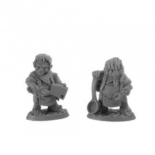 Dark Heaven Legends Chop and Grub Halfling Cooks Miniature Figure 25 (US IMPORT)
