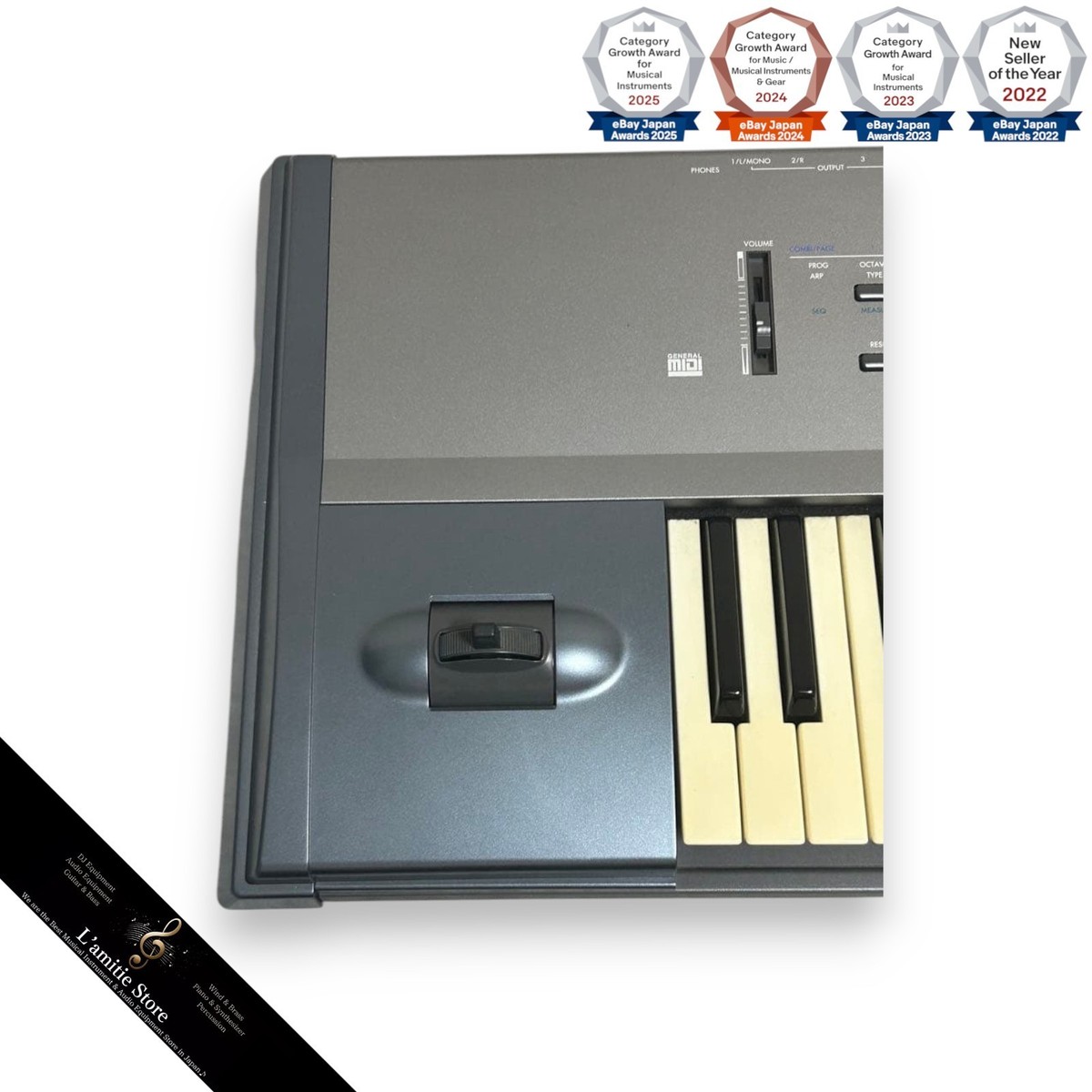 KORG N364 Music Workstation 61-Key Keyboard Synthesizer AI