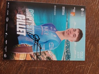 CYCLISME CARTE AUTOGRAPHE B GILLET 2026