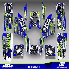 yamaha warrior 350 All Year decals graphics stickers full kit atv johnnys6079