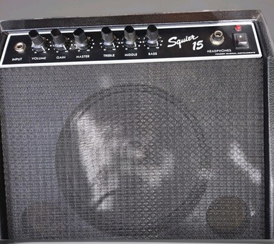 Fender Squier 15 Guitar Amplifier Amp Taiwan Made Tested Working Model 1522438