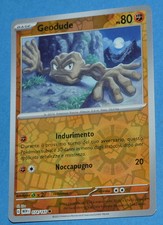 Geodude 074/165 - EX Reverse Holo - Scarlatto e Violetto 151 Carte Pokemon ITA