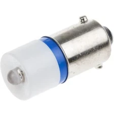 RS PRO 207567 Blue LED Indicator Lamps BA9s Single Chip 6 V ac/dc 100000 h