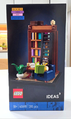 LEGO 40698 Ideas Books Are My Passion GWP Exclusive Limited Set NEW SEALED