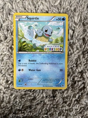 Squirtle - 14/101 (Build-A-Bear Workshop Exclusive) LP READ DESCRIPTION