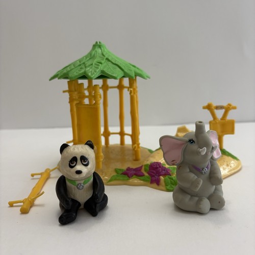 Vintage Kenner Littlest Pet Shop Zoo Jungle Bunch 1993 Broken Incomplete Parts