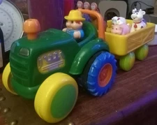 Kidoozie Fun Time Tractor Old Macdonalds Farm