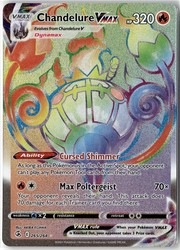 Chandelure VMAX 265/264 Secret Rare Fusion Strike