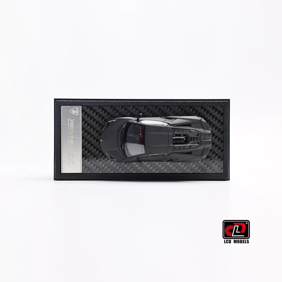 MODELOS LCD64042 1:64 LAMBORGHINI REVUELTO (NEGRO MATE) DIECAST Foto 2 de 4