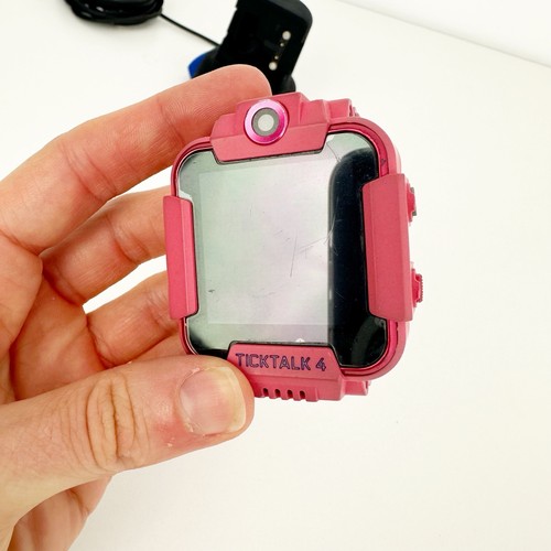 TickTalk 4 Unlocked 4G LTE Kids Smart Watch Phone with GPS Tracker Pink - Photo 3 sur 7