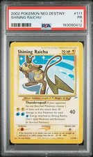 2002 POKEMON NEO DESTINY #111 SHINING RAICHU PSA 1 on eBay