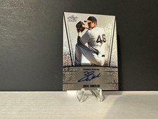 Zack Wheeler 2011 Leaf Metal Draft Auto Rookie On Card Autograph FREE SHIP. rookie card picture