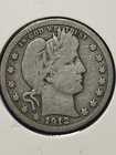 1912 San Francisco Barber Silver Quarter, Better Date