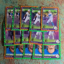 Los Angeles Chargers 2024 Panini Score A Treat 15 card lot