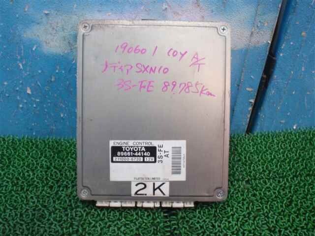 1998 TOYOTA NADIA SXN10 Engine Computer ECU 89661-44140 JDM