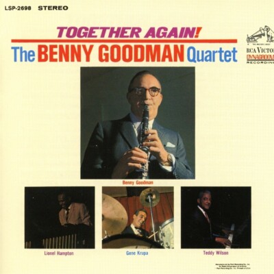 BENNY QUARTET GOODMAN - TOGETHER AGAIN   CD NEU 