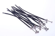 1 UNBRANDED 16CM, 6,3 SHUTTER CABLE RELEASE NICKLE PLATED ANTIQUE CAMERA 66-3
