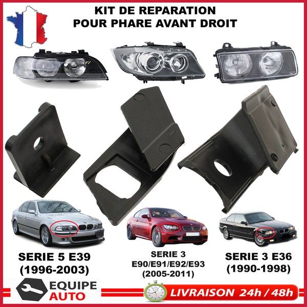 Halterclips Reparatur Scheinwerfer Vorne Rechts FüR BMW E36 E90 E91 E92 E93 E39-image