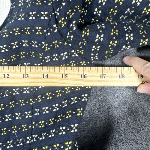 NEW VTG Juicy Couture Tweed Blazer Sz 6 Navy Gold Nautical Clueless 90s Preppy - Picture 9 of 18