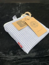 New Levi's x Target Striped Reusable Shopping Bag Tote - White/Light Blue