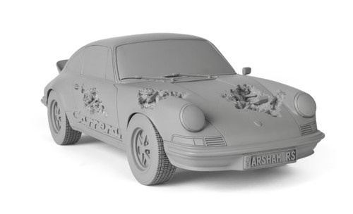 Daniel Arsham Eroded Porsche Carrera RS Figure (Edition of 500)