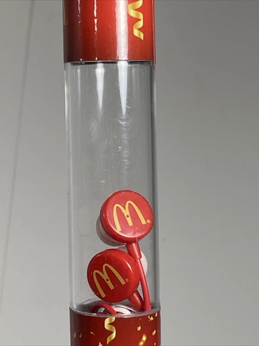 Vintage 2012 McDonald’s 50 Year Anniversary Headphones Earbuds Wired New In Box