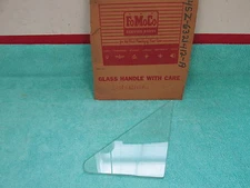 1964-66 FORD THUNDERBIRD  CLEAR VENT GLASS  NOS FORD  CARLITE  217