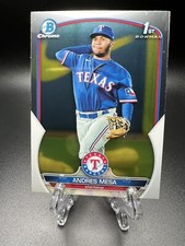 2023 Bowman Chrome Prospect 1st #BCP-44 Andres Mesa - Texas Rangers 
