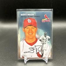 2023 Topps Chrome Platinum Anniversary #136 Scott Rolen Cardinals Base