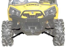 SuperATV Can-Am Commander 800 / 1000 High Clearance 1.5" Front A-Arms - Black