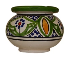 Ashtray Ceramic Outdoor Indoor Smokeless Cuban Moroccan Cigar Patio Cigarette SM