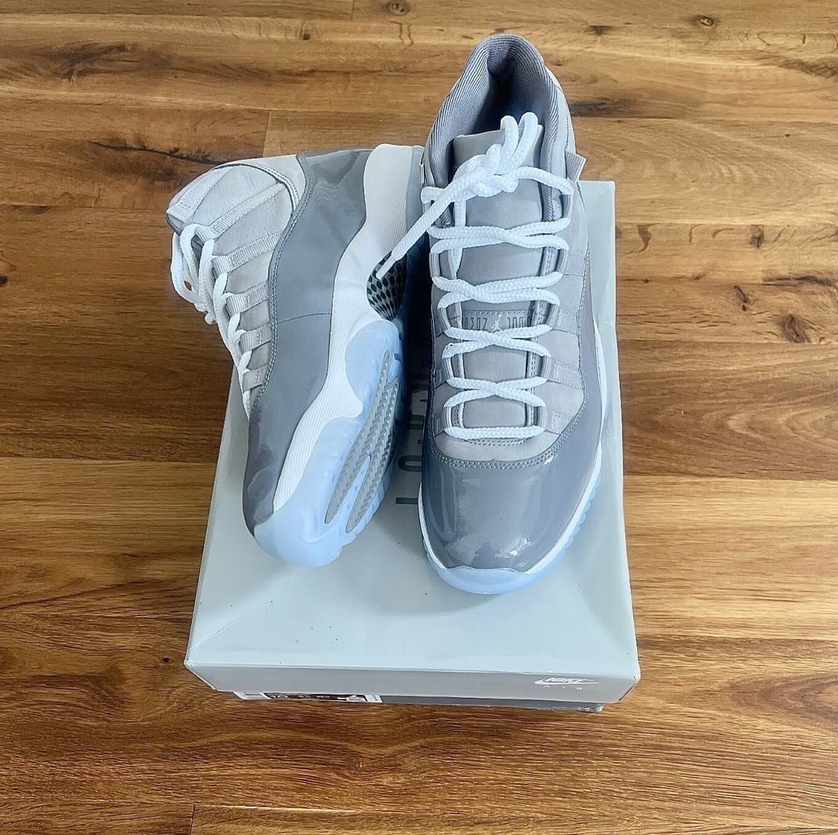 AIR JORDAN 11 RETRO GS 'COOL GREY' | eBay UK