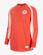  Nike FC Dri Fit Long Sleeve Soccer Shirt Jersey Sz Small S NEW CD1213 631 RARE