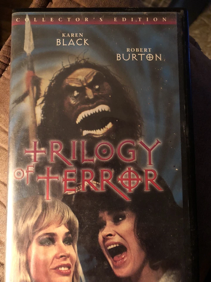 TRILOGY OF TERROR Karen Black VHS Rare Clamshell Amray Case 1999 Anchor Bay - Image 4 of 4