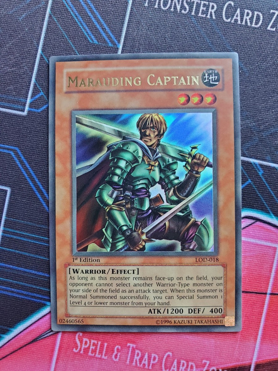 Yu-Gi-Oh! TCG Marauding Captain Legacy of Darkness LOD-018 1st