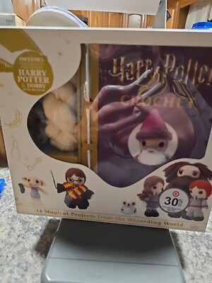 Harry Potter Crochet Kit 14 Magical Projects Crochet Hook Wand Dobby Hermione