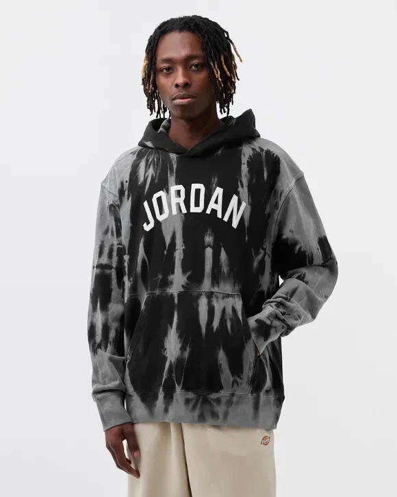 MENS NIKE JORDAN DNA TIE DYE STATEMENT FLEECE HOODIE SIZE M