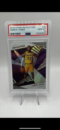 2018-19 Panini Revolution #40 LeBron James PSA 10! 🔥. All Time scoring leader!