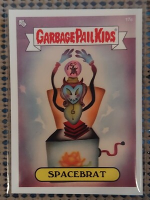 2021 GARBAGE PAIL KIDS GPK BTS SPACEBRAT (#17c) LIMITED PRINT RUN PARALLEL RARE!