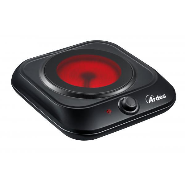 AR1F401 Fornello Elettrico 1 Piastra Potenza 1200 W Colore Nero 2104660