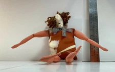 Folk Art Cloth Woman Doll