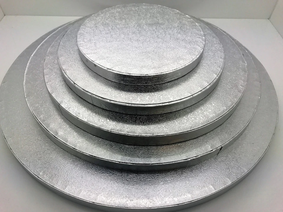 Tamburo per torte rotondo/quadrato forte di qualità spessore 12 mm - qualsiasi dimensione, qualsiasi quantità - Immagine 2 di 3