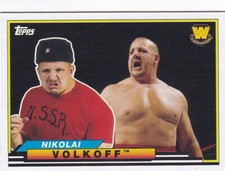 2018 Topps Heritage WWE Big Legends Card #BL-38 Nikolai Volkoff