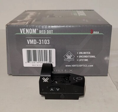Vortex Venom 3MOAレッドドットサイト Vortex Venom 1x Red Dot - 3 MOA Dot | Sportsman's Warehouse